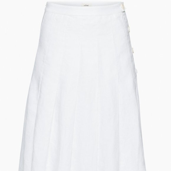 Wilfred Dresses & Skirts - Aritzia - Wilfred Everlast Linen Skirt